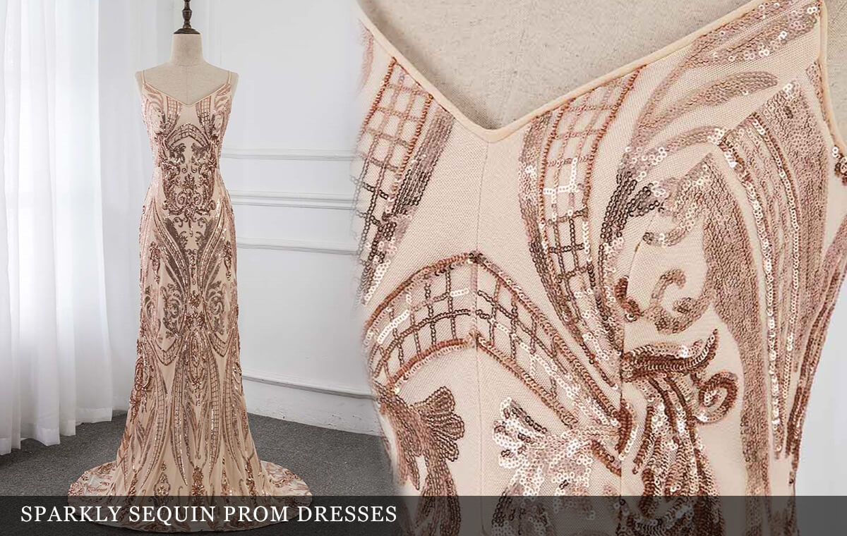 Cheap Sequin Prom Dresses UK