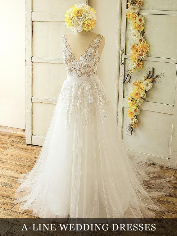Aline Wedding Dresses Collection