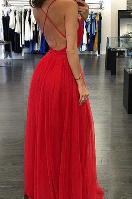 Chic Off-the-Shoulder Applique Prom Dresses Simple Long Sleeves Sexy Evening Dresses_2