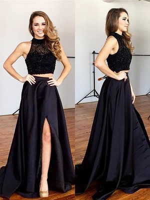Chic Lace Long Applique Sleeves Prom Dresses Green Mermaid Tulle Sexy Evening Dresses_3