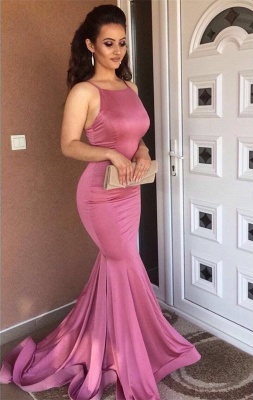 Gorgeous 2018 Prom Dresses Mermaid Spaghetti Straps Sexy Party Dresses_1